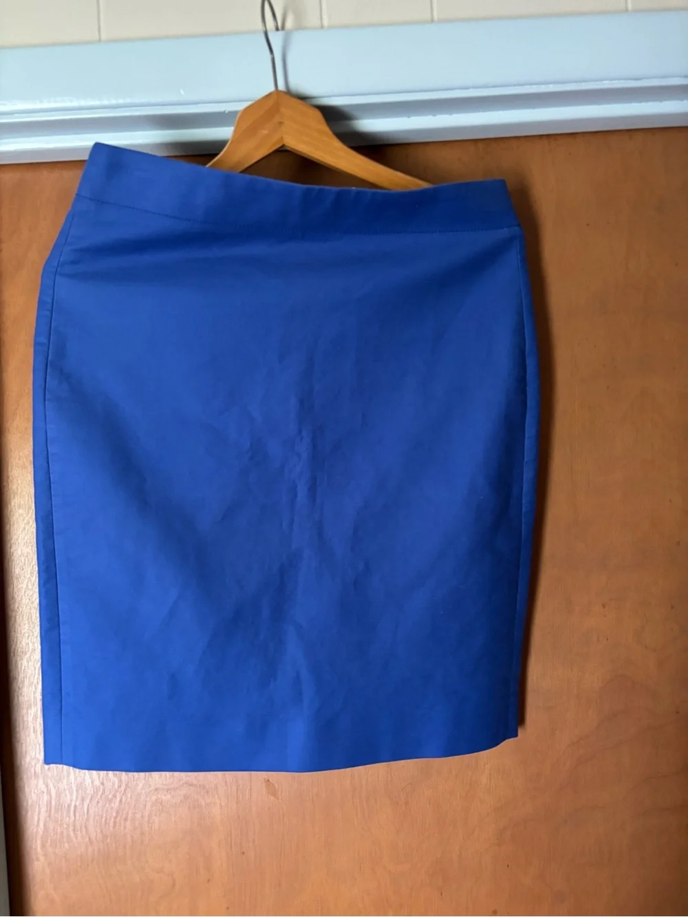 J. Crew Vibrant Royal Blue Pencil Skirt